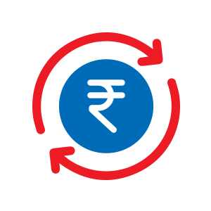 Automatic renewal facility available icon