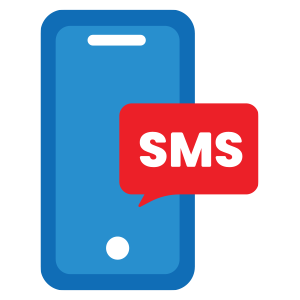 There are no SMS charges icon