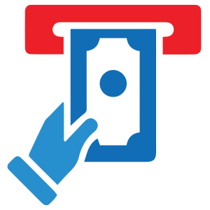 No limit on number of withdrawals in a month.  icon