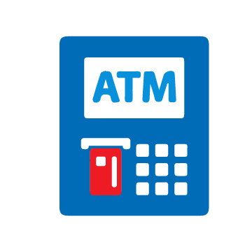 Rs. 25000/day - ATM cash withdrawal limit  icon
