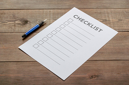 Checklist for submitting credit proposals up to Rs.2.00 crore 