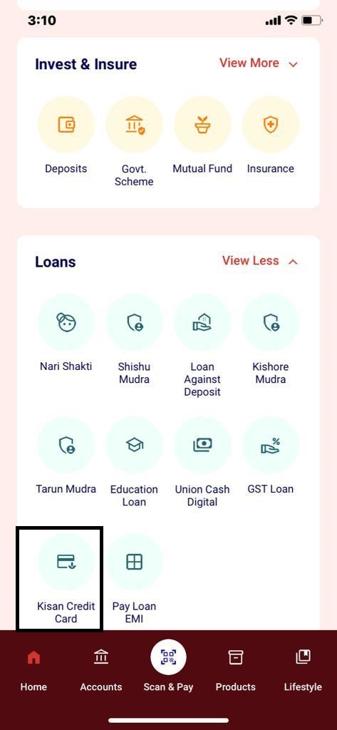kisan credit card image