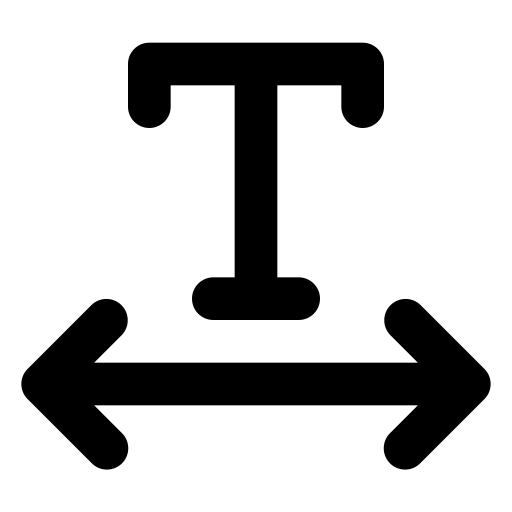 Increase text icon