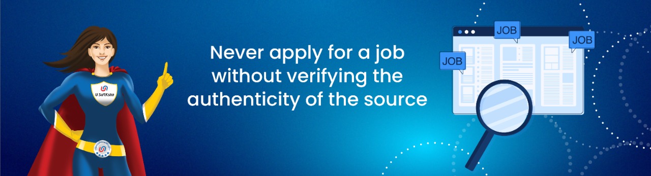 Job-related frauds awareness image