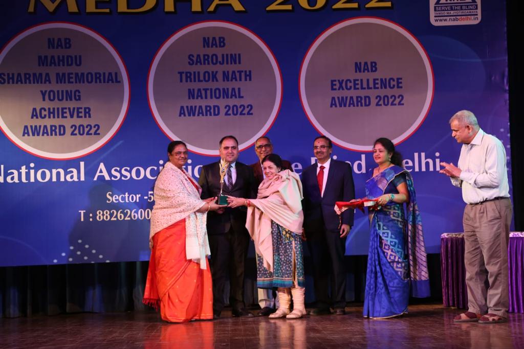 NAB SAROJINI TRILOK NATH NATIONAL AWARD 2022 Best CSR Impact first