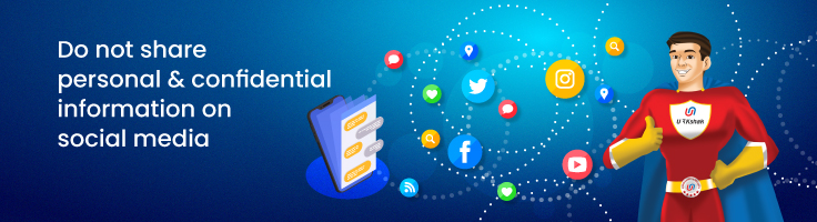 Social media fraud awareness image